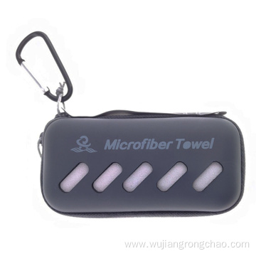 Custom Logo Quick Dry Camping Travel Microfiber Towel